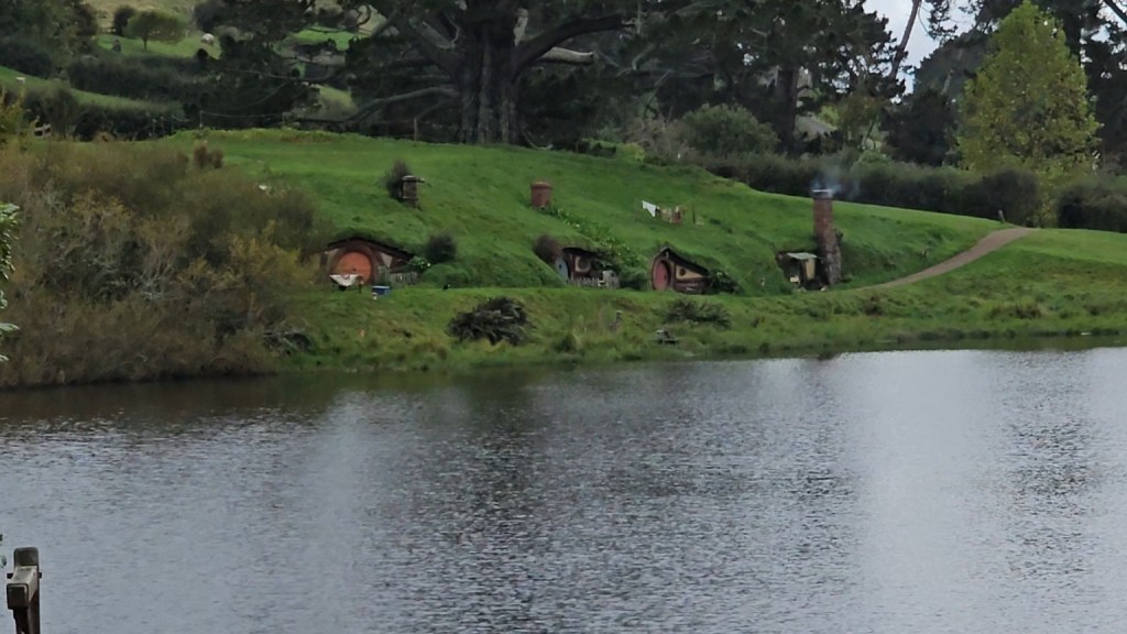A little hobbit magic across the water.